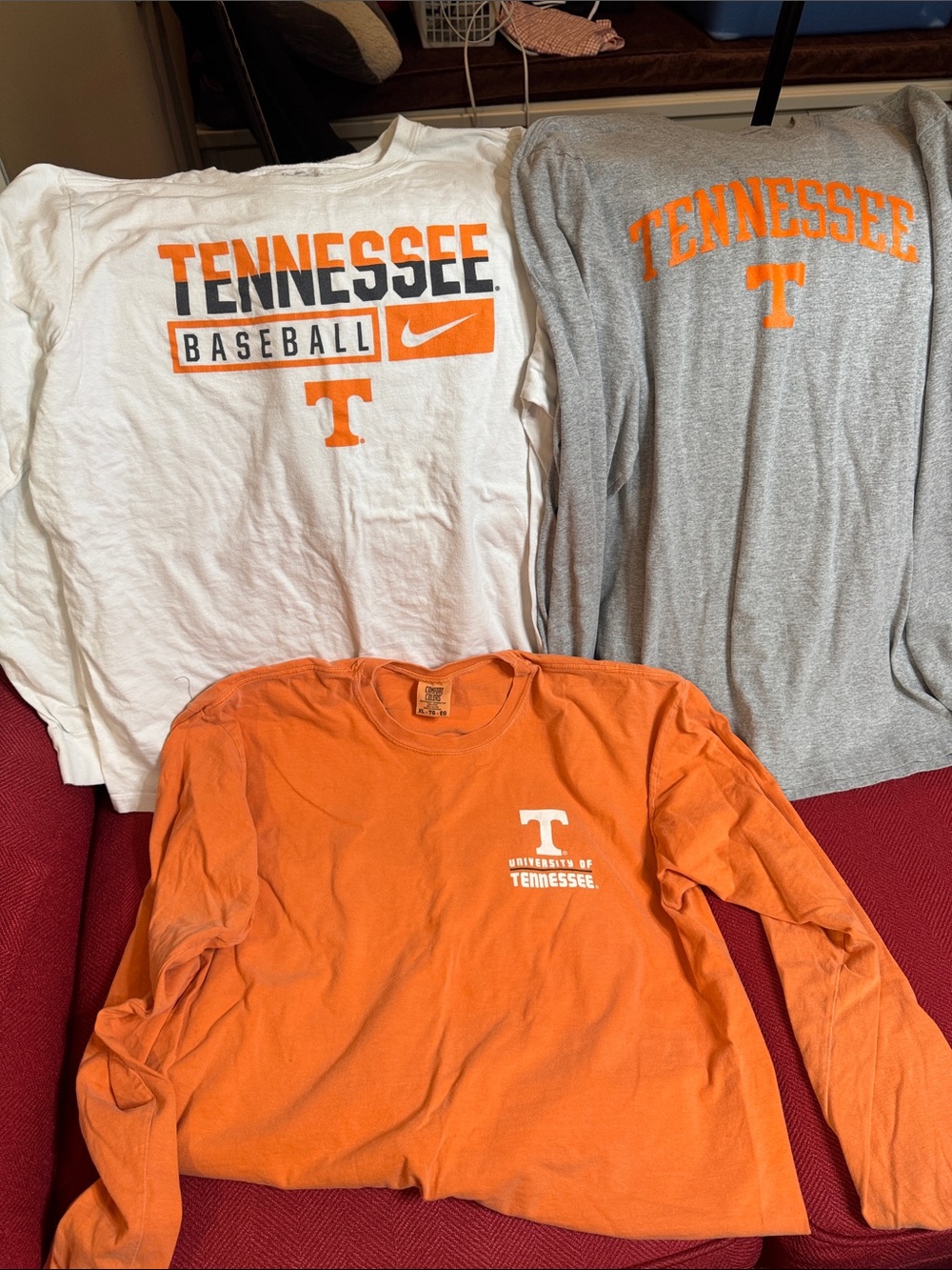 Tennessee Volunteers Long-sleeve Fan Bundle: Nike/Adidas/Comfort Colors